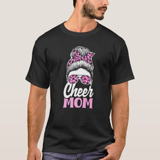 Camiseta Cheer Mom Cheerleading Mom  Cheerleader Mom (Anverso)