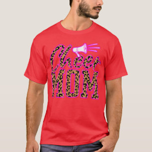 Camiseta Cheer Mom LeopardCheer Mom Leopard 