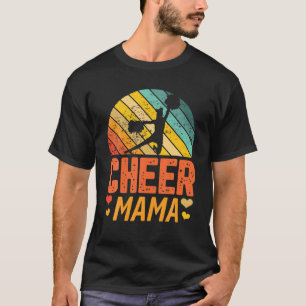 Camiseta Cheer Mom Mama Mother Vintage Gifts For Women Gift