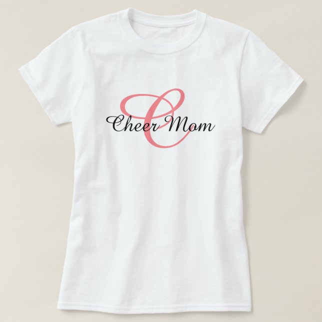 Camiseta Cheer Mom T-Shirt (Diseño del anverso)