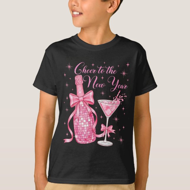 Camiseta Cheer To The New Year Happy New Year 2026 Countdow (Anverso)