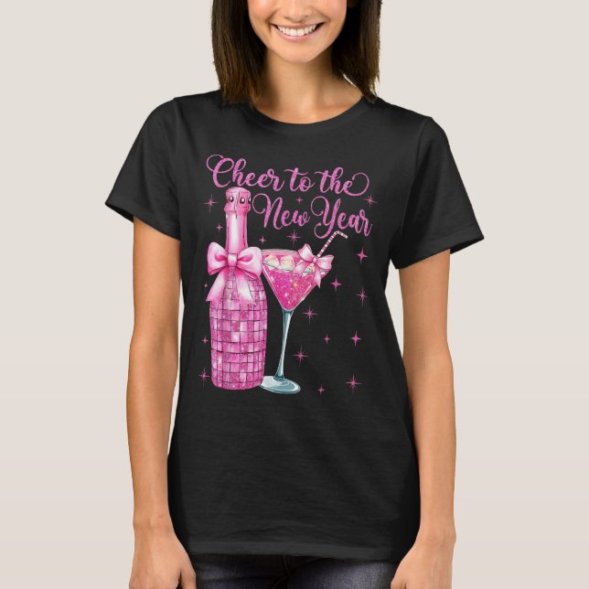 Camiseta Cheer To The New Year Happy New Year 2026 Party  (Anverso)
