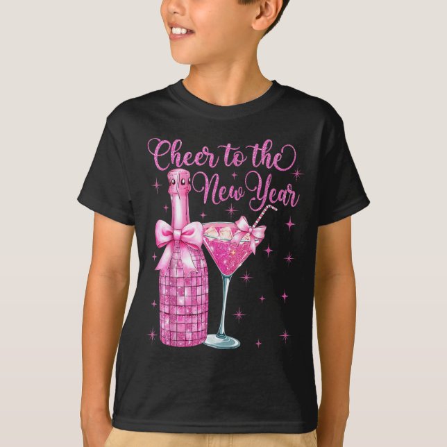 Camiseta Cheer To The New Year Happy New Year 2026 Party  (Anverso)
