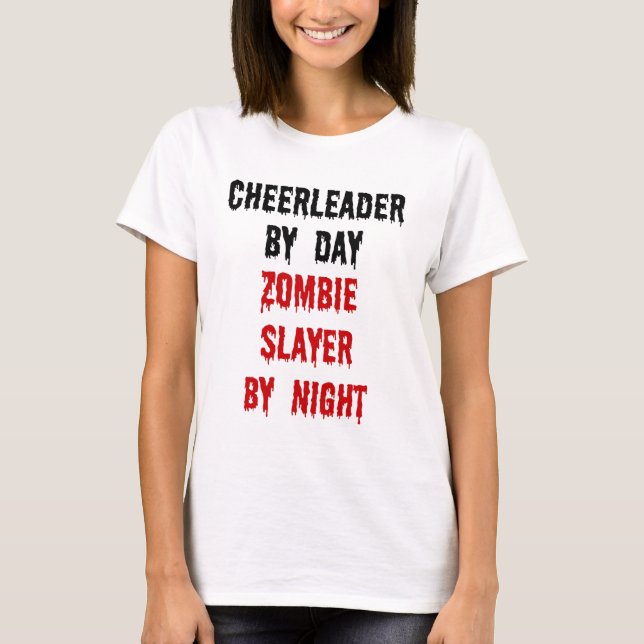 Camiseta Cheerader Zombie Slayer (Anverso)