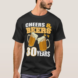 Camiseta Cheeras Y Cervezas A Mi Cerveza De Cumpleaños De 3