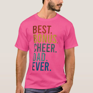 Camiseta Cheerdancing Mejor Bono Alegría Papá Nunca Cheerle