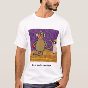Camiseta ¡CheerfulHamster, embarcadero yo!