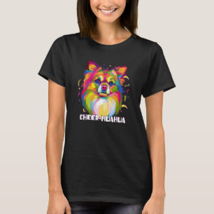 Camiseta Cheerhuahua Chihuahua Humor Chiwawa Cheerled