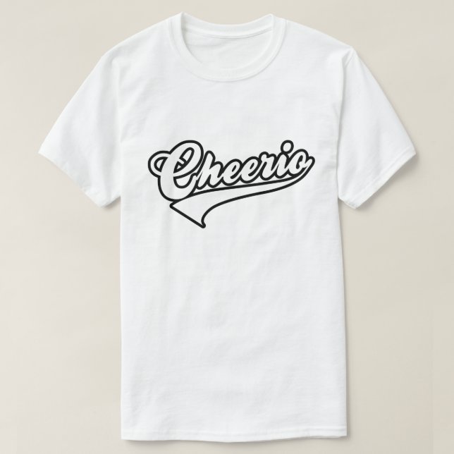 Camiseta Cheerio (Diseño del anverso)