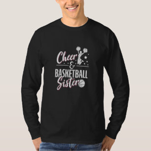 Camiseta Cheerle, hermanas de basketball Cheerle, fanática