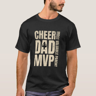 Camiseta Cheerleade del Día del Padre animador