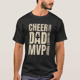 Camiseta Cheerleade del Día del Padre animador