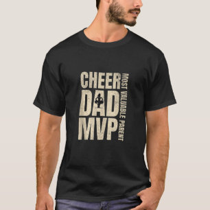 Camiseta Cheerleade del Día del Padre animador