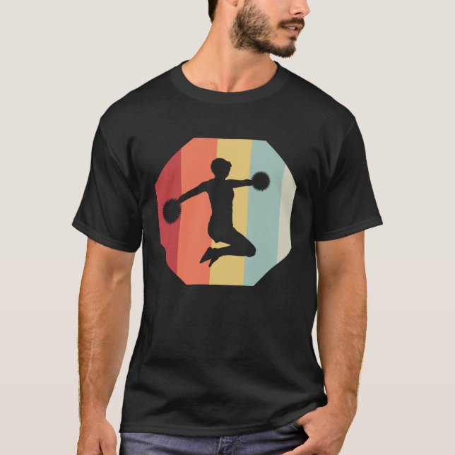 Camiseta Cheerleader Chant Varsity Flyer Routine (Anverso)