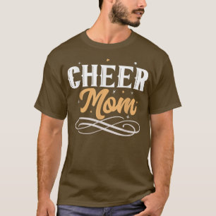 Camiseta CheerLeader Mom Mujer Cheerled