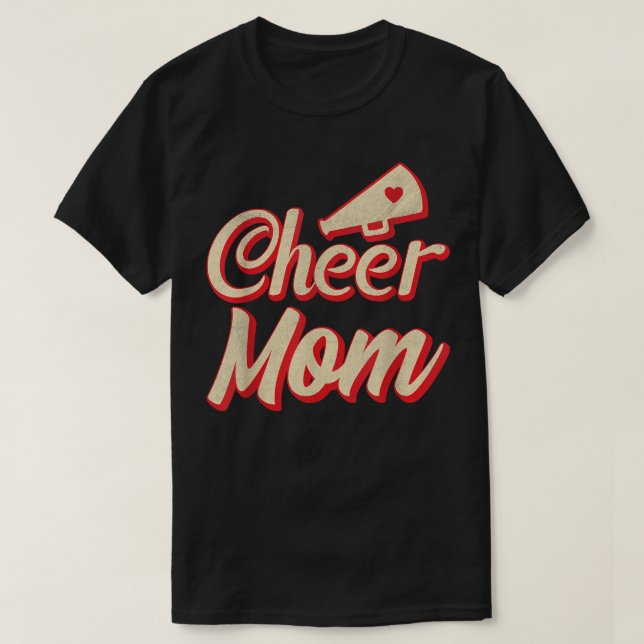 Camiseta CheerLeader Mom Mujer Cheerled (Diseño del anverso)