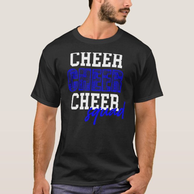 Camiseta Cheerleading  Cheer Mom Cheer Squad Girl Teen Prac (Anverso)
