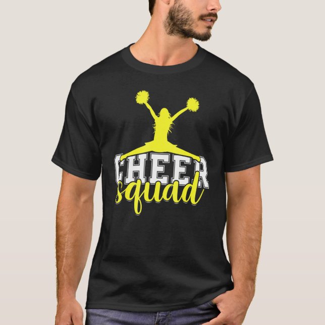 Camiseta Cheerleading Saying Slogan   Cheer Squad (Anverso)