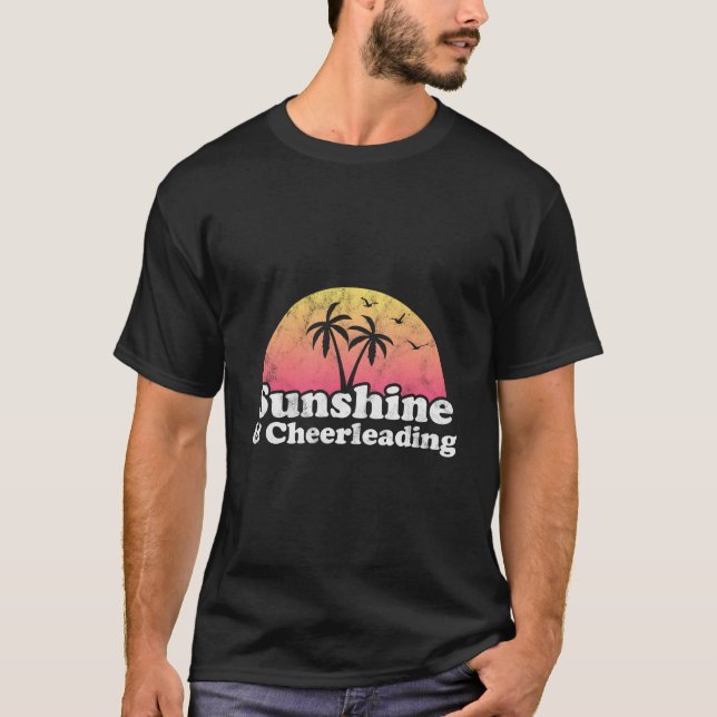 Camiseta Cheerleading Sunshine And Cheerleading (Anverso)