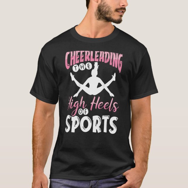 Camiseta Cheerleading The High Heels Of Sports Backprint Ch (Anverso)