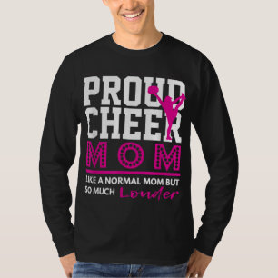 Camiseta Cheerled Orgulloso Cheer Mom Graphic