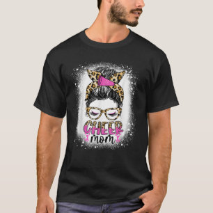 Camiseta CheerLeer a la Mamá Cheerader Messy Bun Mothe