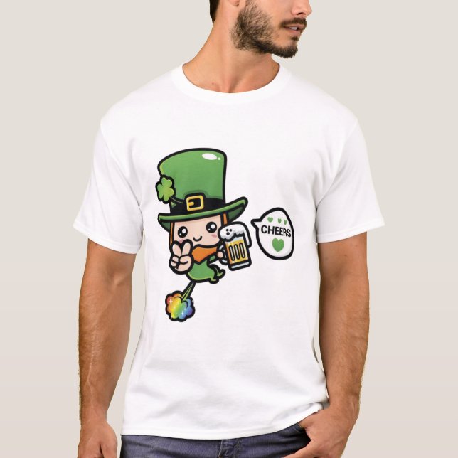Camiseta Cheers Leprechaun (Anverso)