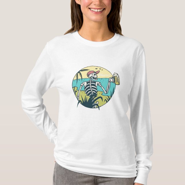 Camiseta Cheers Skull (Anverso)