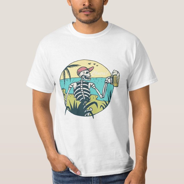 Camiseta Cheers Skull (Anverso)