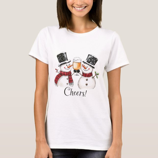 Camiseta Cheers-Snowman (Anverso)