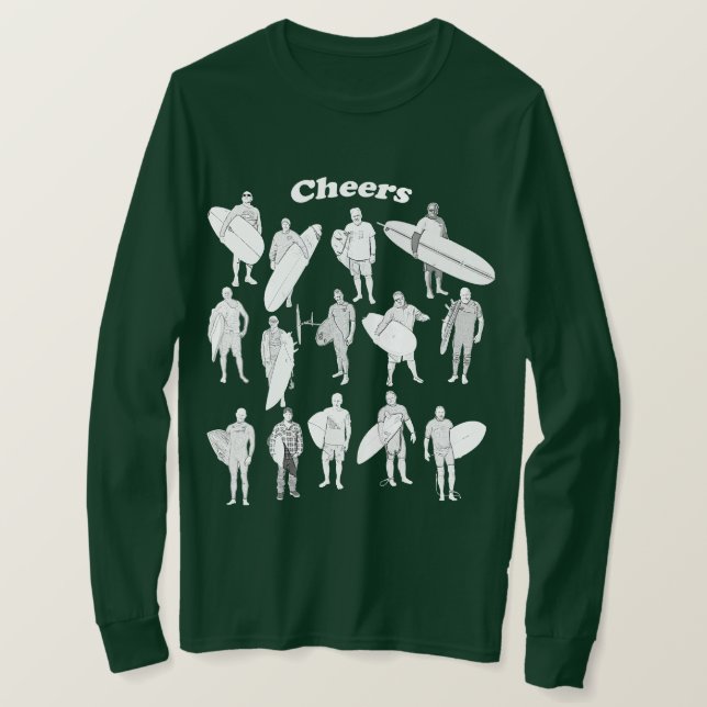 Camiseta Cheers T-Shirt (Anverso del diseño)