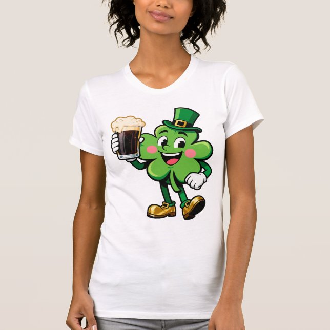 Camiseta Cheers to Lucky Clover (Anverso)
