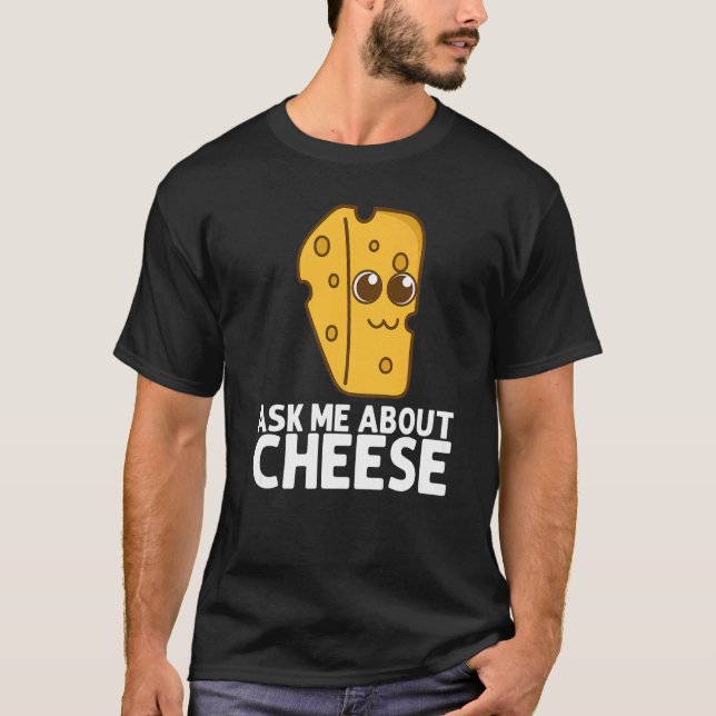 Camiseta Cheese Cheddar Dairy Product  Men Women (Anverso)
