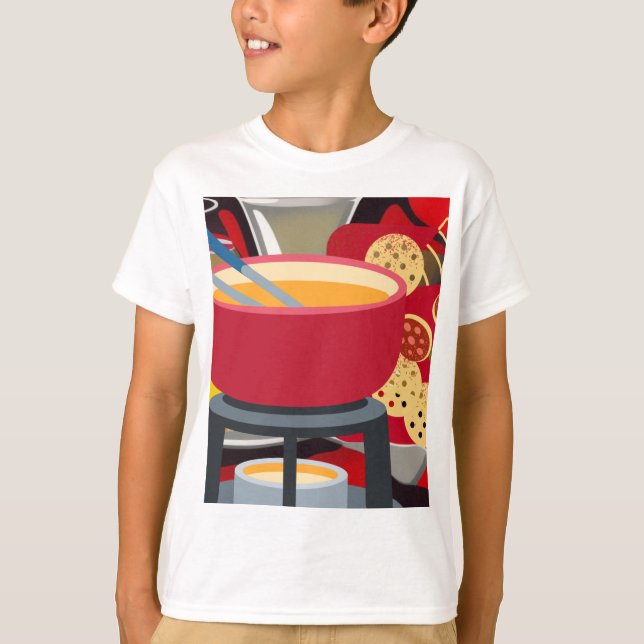 Camiseta Cheese Fondue (Anverso)