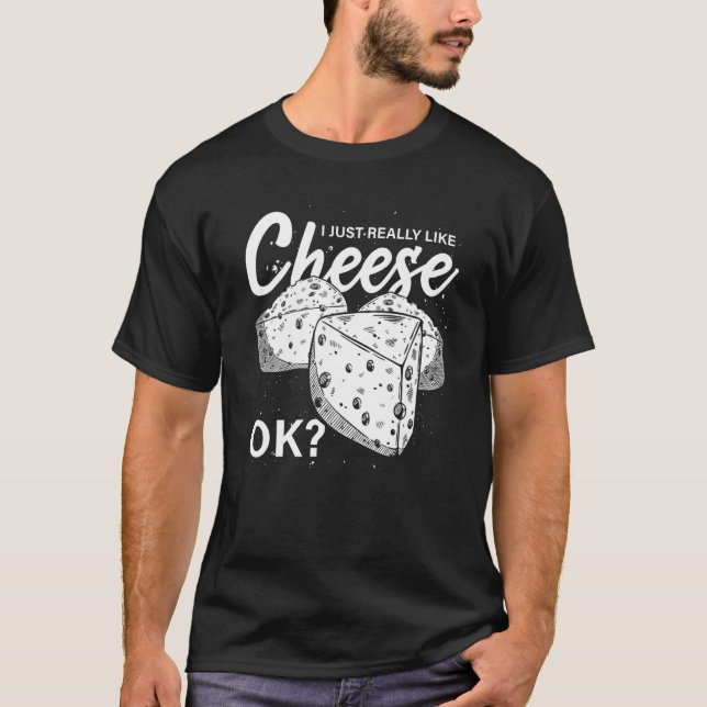 Camiseta Cheese Gouda Foodie Cheddar Snack Cheese (Anverso)