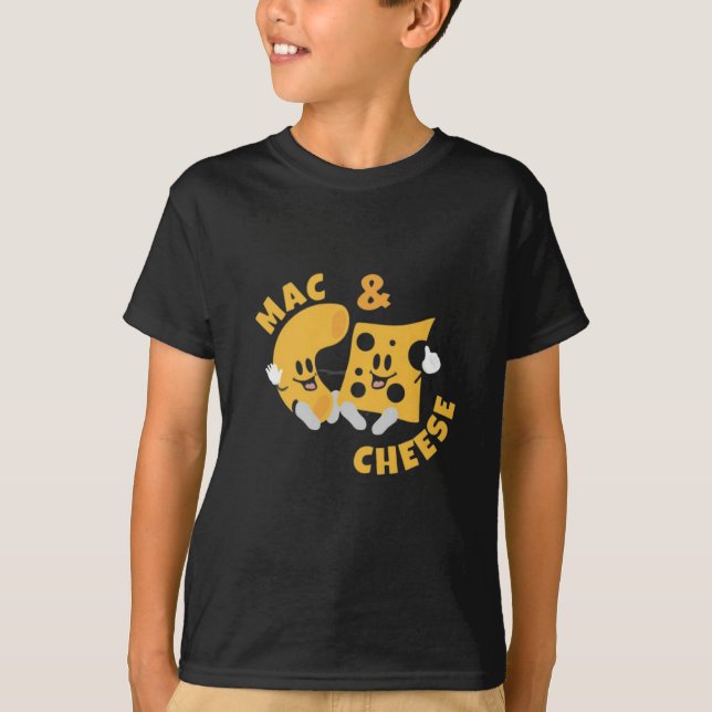Camiseta Cheese Mac & Cheese Funny Gift Idea (Anverso)