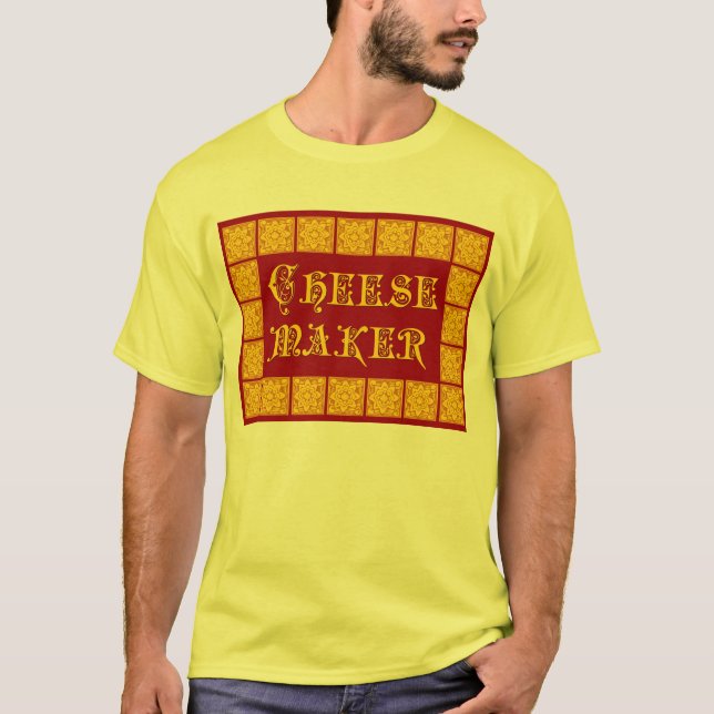 Camiseta Cheese Maker Vintage Kitchen Art (Anverso)
