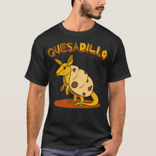 Camiseta Cheese Pun Armadillo Quesadilla Mashup