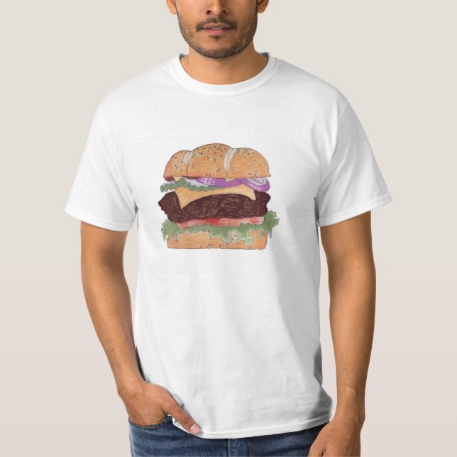 Camiseta Cheeseburger (Anverso)