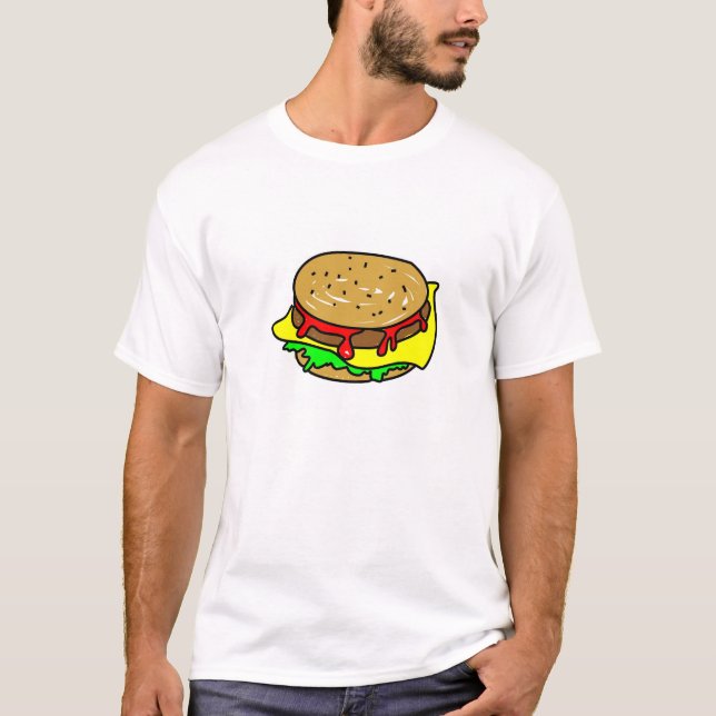 Camiseta cheeseburger (Anverso)