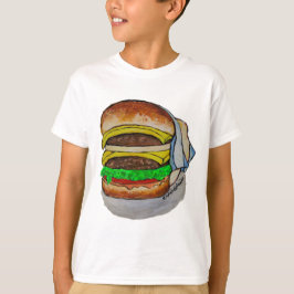Camiseta Cheeseburger doble