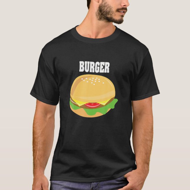 Camiseta Cheeseburger Halloween Costume Hamburger (Anverso)