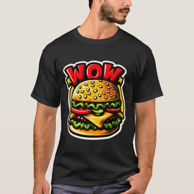 CAMISETA CHEESEBURGER LOVE 5 (Anverso)