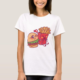 Camiseta Cheeseburger y Fries T-Shirt