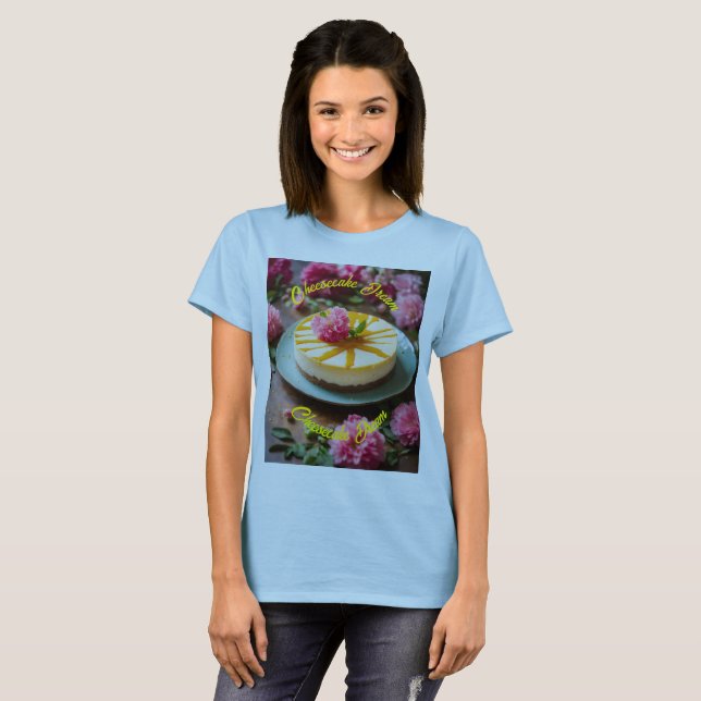 Camiseta Cheesecake Bloom (Anverso completo)