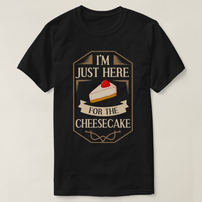 Camiseta Cheesecake Keto Regalo japonés No Bake Pullover (Diseño del anverso)