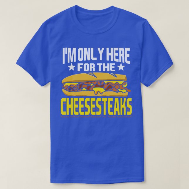 Camiseta Cheesesteak Cheesesteak Rolls Philly Cheesesteak (Diseño del anverso)