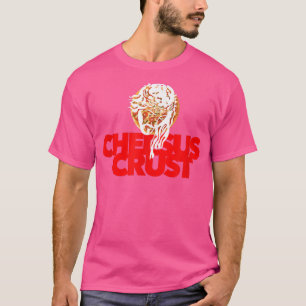 Camiseta CHEESUS CRUST divertido pizza celestial Jesús Dios