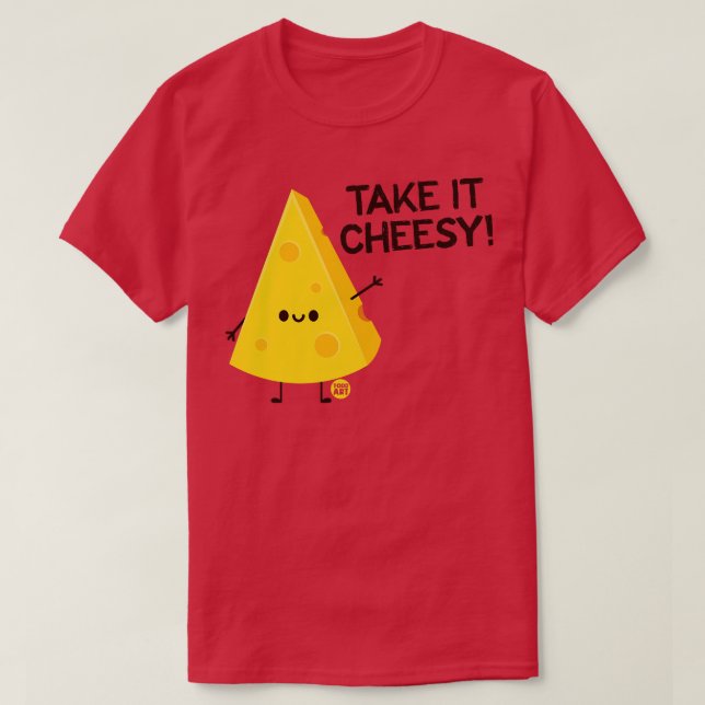 CAMISETA CHEESY (Diseño del anverso)