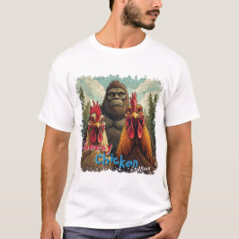 Camiseta "Cheesy Chicken Selfies" Bigfoot Photo Op